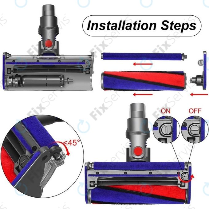 Dyson V-series, Outsize - Podlahová Hubica