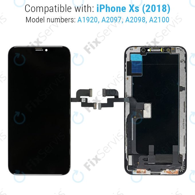 Apple iPhone XS - LCD Displej + Dotykové Sklo + Rám Refurbished PRO