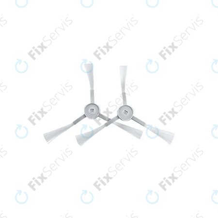 Xiaomi Mi Robot Vacuum Mop Essential (Mijia G1) - Bočná Kefa (Biela) - 2ks