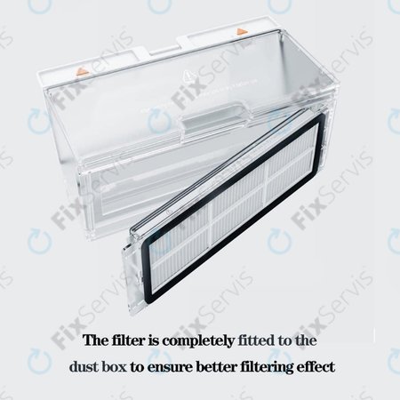 Xiaomi Roborock S5, S5 Max, S6, S6 MaxV, S6 Pure, E4, E5, Mijia 1S, Mi Robot Vacuum Mop 1S, Xiaowa E2, E3, Lite C10 - Prachový Filter (2ks)