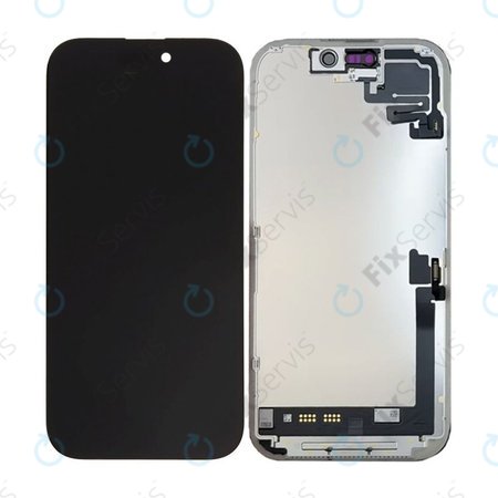 Displej Soft OLED 120Hz pre iPhone 17 - Dotykové sklo + Rám, DIAGNOSTIC