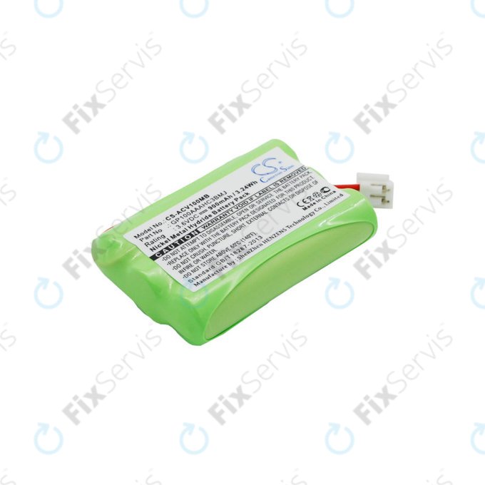 Batéria pre Audioline Baby Care V100, 900mAh, Ni-MH, 3.6V, GP100AAAHC3BMJ, HQ