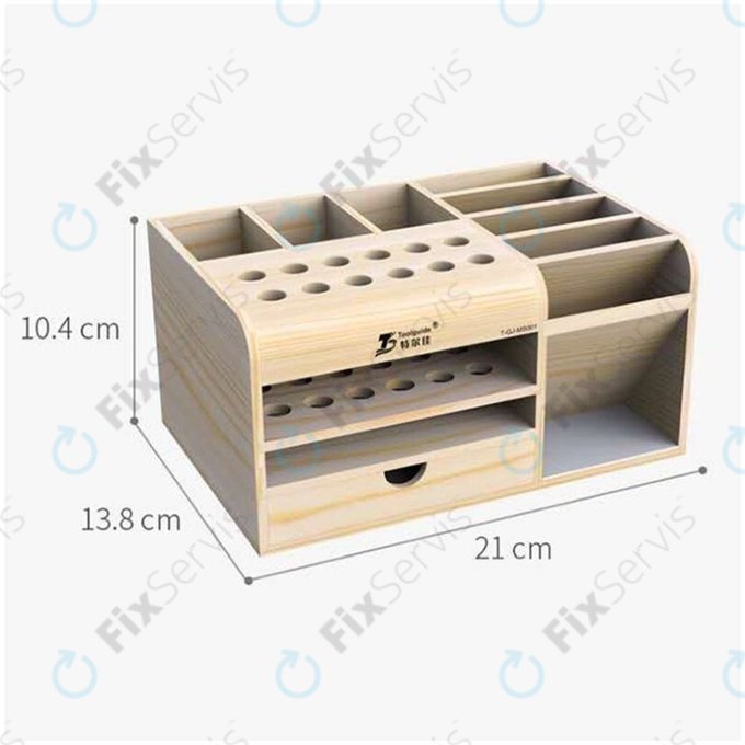 Tool Guide - Drevený Organizér