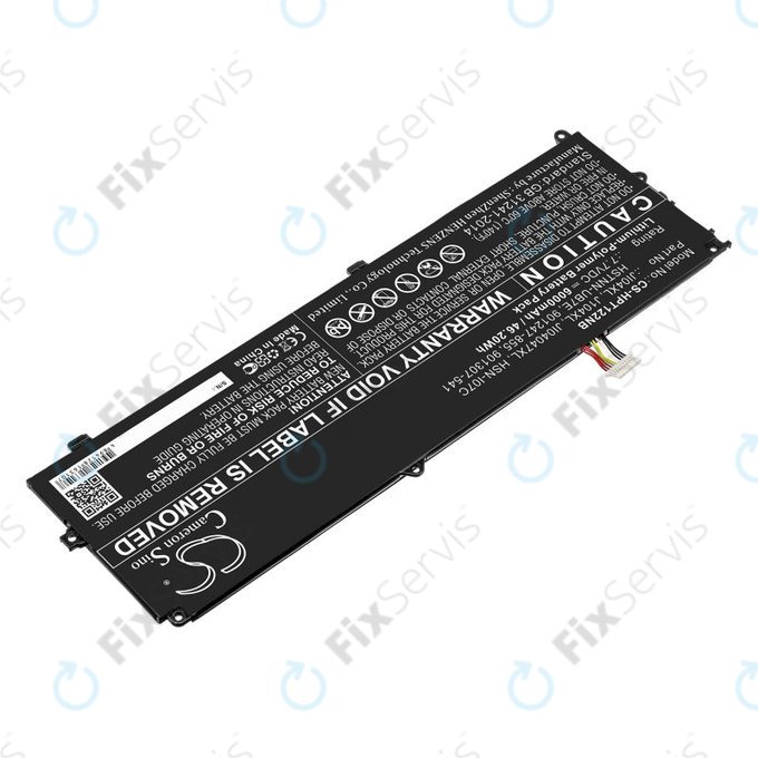 Batéria pre HP Elite X2 1012 G2, 6000mAh, Li-Pol, 7.7V, JI04XL, HQ