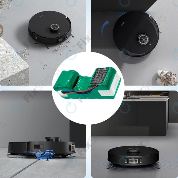 iRobot Roomba Combo-series, Ecovacs Deebot-series - Batéria 4720110 Ni-MH 12.0V 3000mAh HQ
