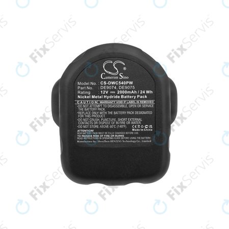 DeWalt DC, DW, 2000-series - Batéria DE9074, DE9075, 152250-27, 397745-01 2000mAh HQ