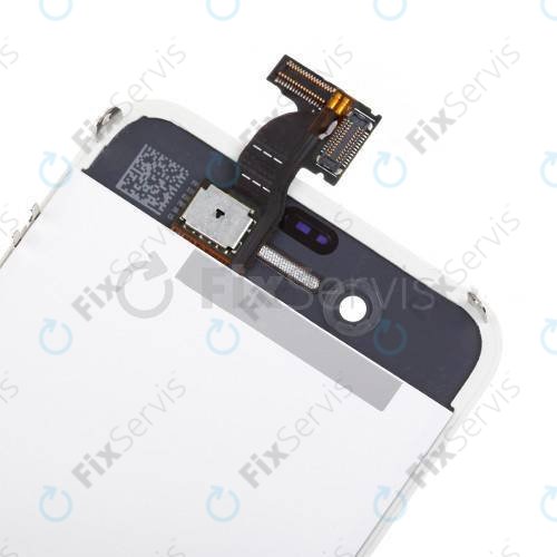 Apple iPhone 4 - LCD Displej + Dotykové Sklo + Rám (White) TFT