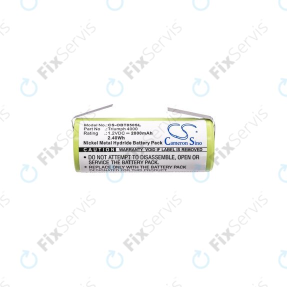 Batéria pre Oral-B Triumph 4000, 2000mAh, Ni-MH, 1.2V, 3761, HQ