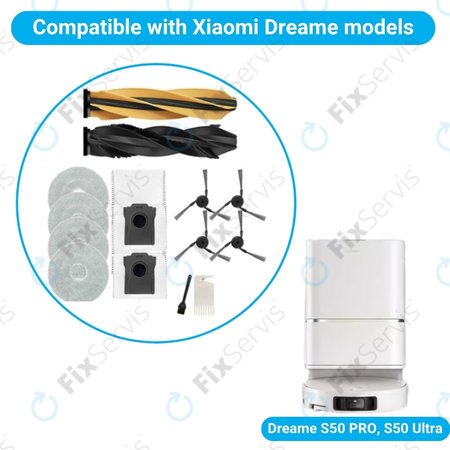 Xiaomi Dreame S50 PRO, S50 Ultra - Kompletný set