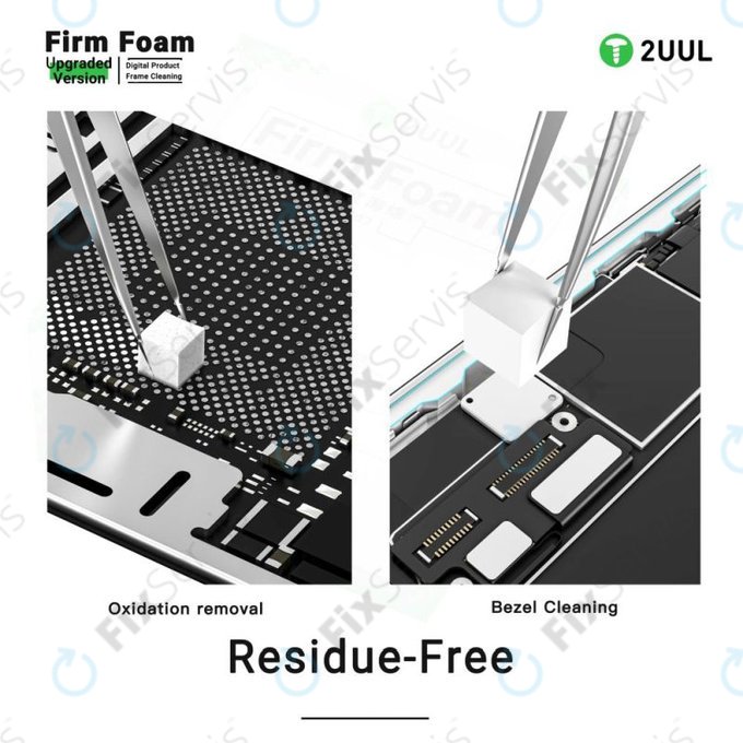 2UUL SC07 - Vysokohustotné čistiace podložky pre kameru, čipy a PCB (500ks)