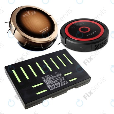 Batéria pre Proscenic 902 Nono, Pro Coco, Robojet Air, 2500mAh, Ni-MH, 14.4V, E718074, HQ