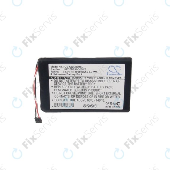Garmin Edge 800, 810 - Batéria KE37BE49D0DX3 1000mAh HQ