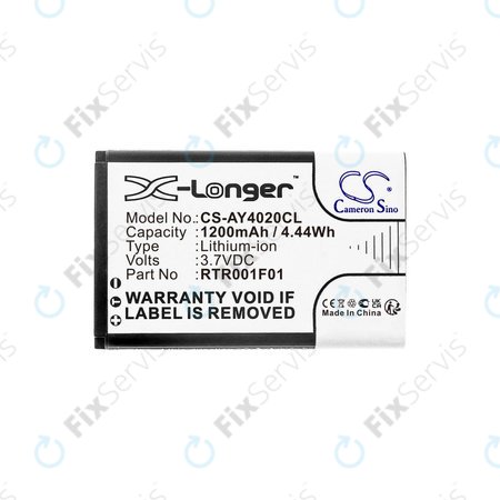 Batéria pre Alcatel 8232, 1200mAh, Li-Ion, 3.7V, RTR001F01, HQ