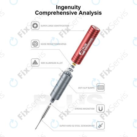 Mechanic KING KONG+ - Set skrutkovačov Torx, Tri-point, Cross - 6ks