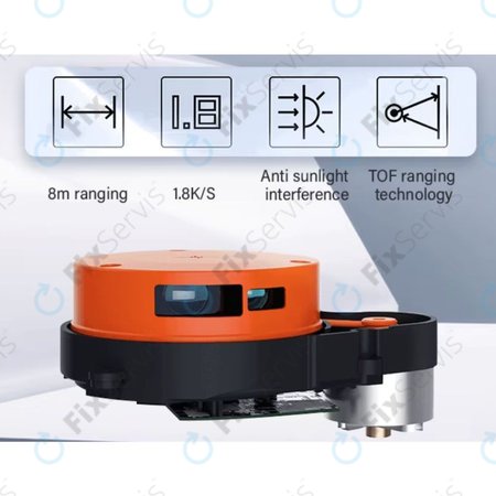 Xiaomi Roborock S4 Max, S5, S5 Max, S6, S6 MaxV, S6 Pure, S7, Mijia 1S - Lasérový Senzor Vzdialenosti