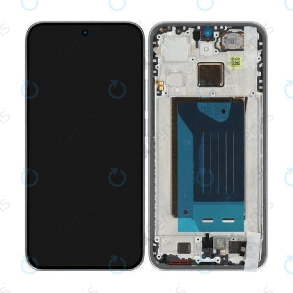Displej pre Xiaomi 15T, Gray, Dotykové sklo s rámom, 5600020O12A00, Genuine Service Pack