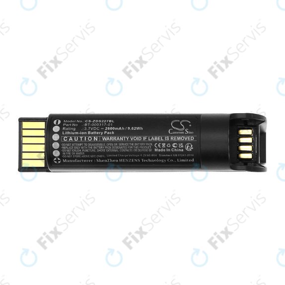 Batéria pre Zebra CR2278, DS22, 2600mAh, Li-Ion, 3.7V, BT-000317-01, HQ