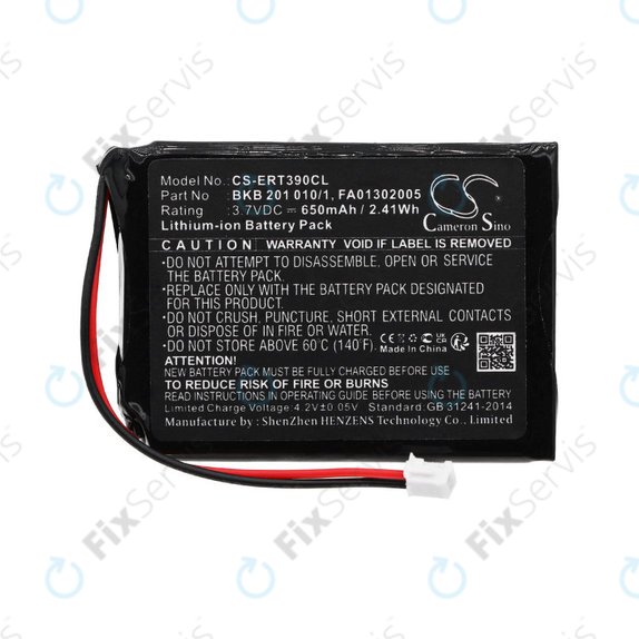 Batéria pre Ascom, Avaya, Ericsson, Telstra, 650mAh, Li-Ion, 3.7V, FA01302005, HQ