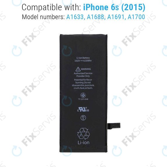 Batéria pre iPhone 6S, 1715mAh, Service Pack