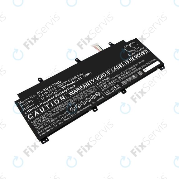 Batéria pre Asus ROG Flow X13 GV301QE-K6008, 3950mAh, Li-Pol, 15.48V, C41N2009, HQ