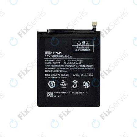 Xiaomi Redmi Note 4 MTK - Batéria BN41 4100mAh