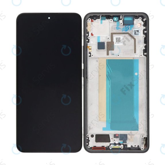 Xiaomi 13T, 13T Pro - LCD Displej + Dotykové Sklo + Rám (Black) OLED