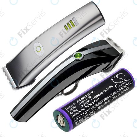 Batéria pre Moser Ermila 1884, 1885, Wahl 1884 LI+PRO, Wahl Ermila 1884, 1885, 1800mAh, LiFePO4, 3.2V, -, HQ
