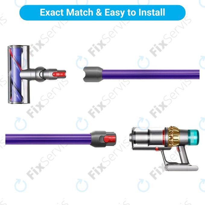 Dyson V12 - Sacia Tyč (Fialová)