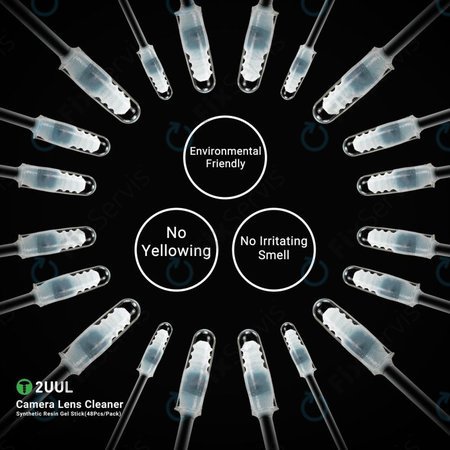 2UUL CL21 - Čistiace tyčinky na objektív kamery (48 ks)