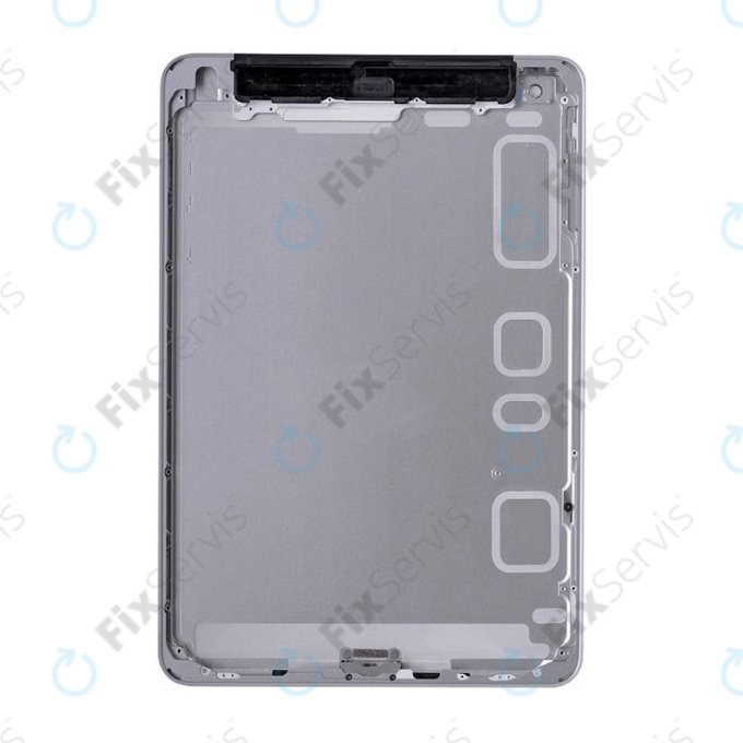 Apple iPad Mini 3 - Zadný Housing 4G Verzia (Space Gray)