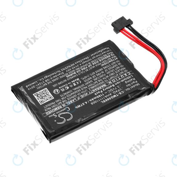 Batéria pre TomTom GO 5000, 5100, 6000, 6100, 6200, Pro 5250, 1100mAh, Li-Ion, 3.7V, VFAD, HQ