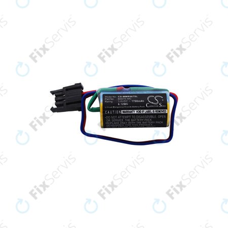 Batéria pre Mitsubishi Robot Control PLC, A RH, MR, 1700mAh, Li-MnO2, 3.6V, B9670-MC, HQ