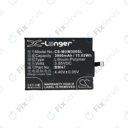 Xiaomi Redmi 3, 3S, 3 Pro, 4X - Batéria BM47 3900mAh HQ