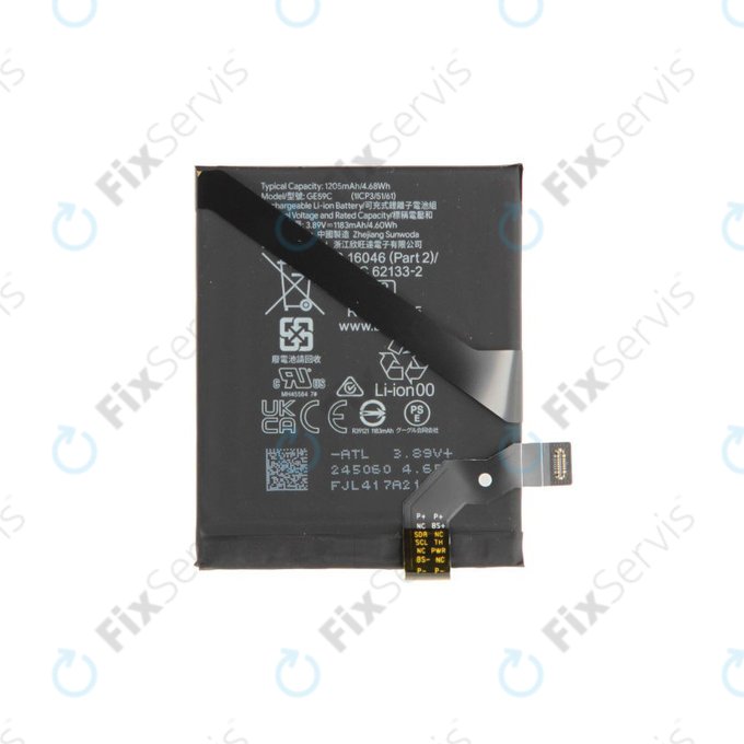 Batéria pre Google Pixel 9 Pro Fold, Base GE59C, G949-00920-00, Genuine Service Pack