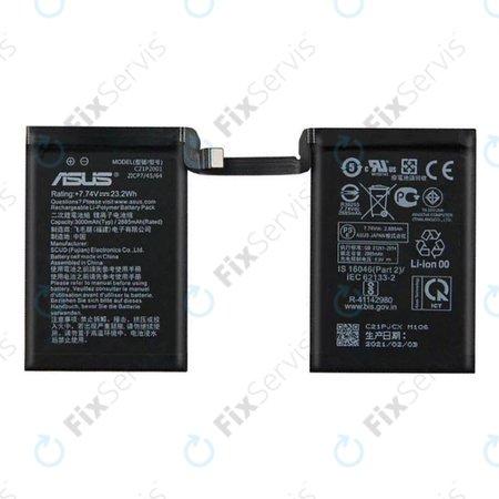 Asus ROG Phone 5 ZS673KS - Batéria C21P2001 6000mAh - 0B200-03920400 Genuine Service Pack