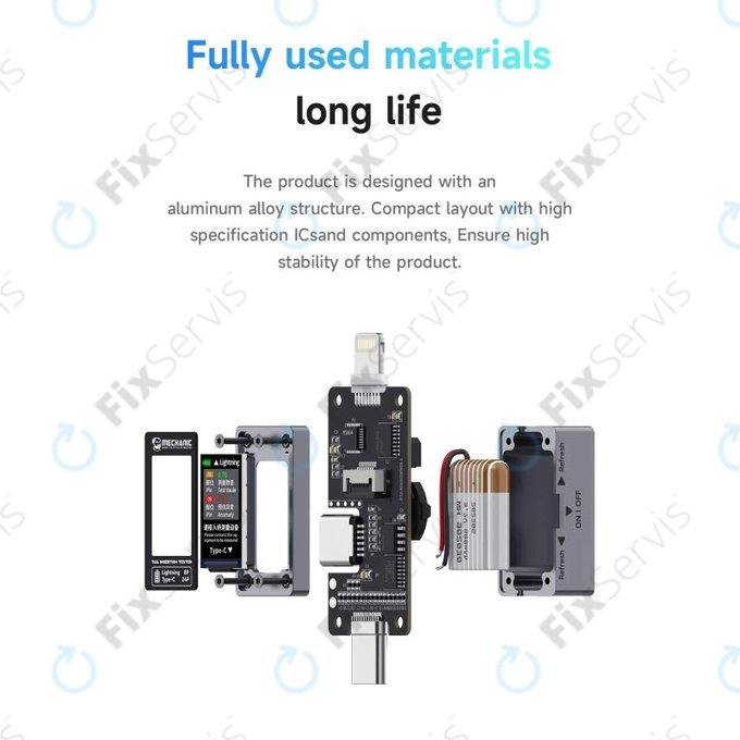 Mechanic T-824 - Tester nabíjacieho portu