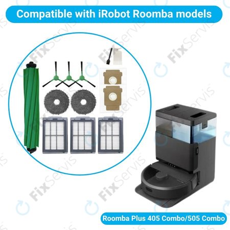 iRobot Roomba Plus 405 Combo, 505 Combo - Kompletný set