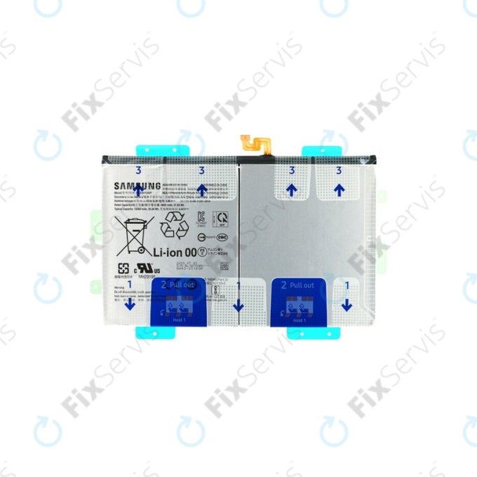 Samsung Galaxy Tab S9 FE+ X610, X616B, S9+ X810, X816B - Batéria Li-Ion Akku EB-BX818ABY 10090mAh - GH82-32756A, GH82-31907A Genuine Service Pack