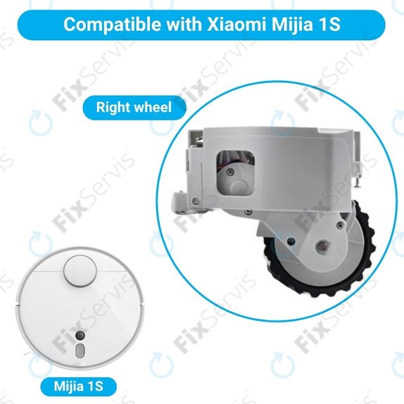 Xiaomi Mijia 1S - Koleso s Motorom (Pravé) (Biele)