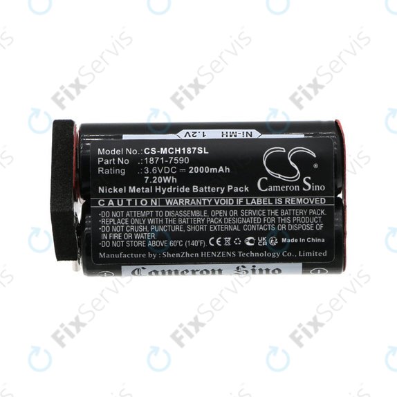 Batéria pre Moser ChromStyle, Wella Academy, Super Cordless, 2000mAh, Ni-MH, 3.6V, 1871-7590, HQ