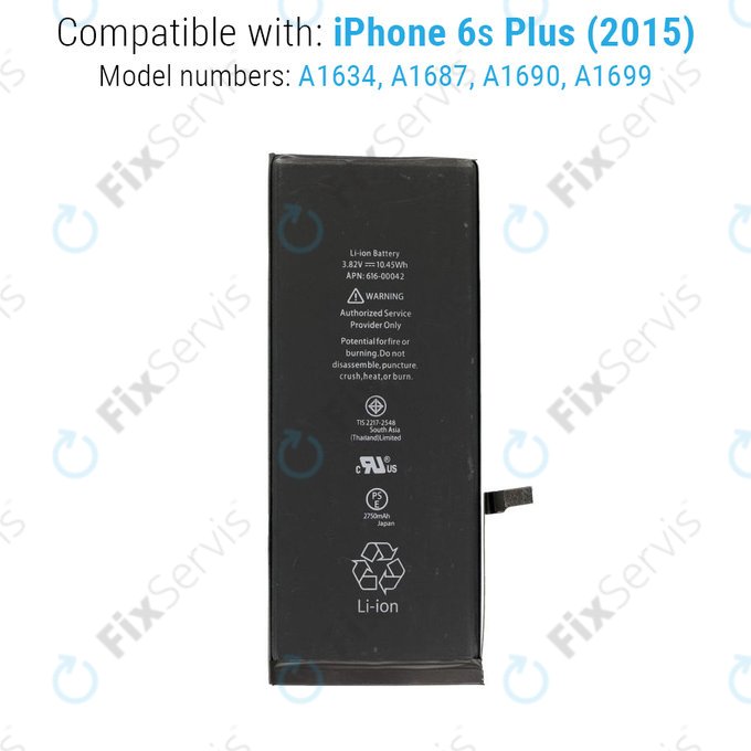 Apple iPhone 6S Plus - Batéria 2750mAh