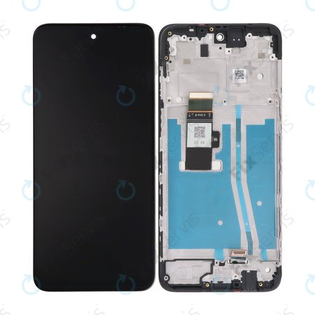 Motorola Moto G53 5G - LCD Displej + Dotykové Sklo + Rám (Ink Blue) TFT