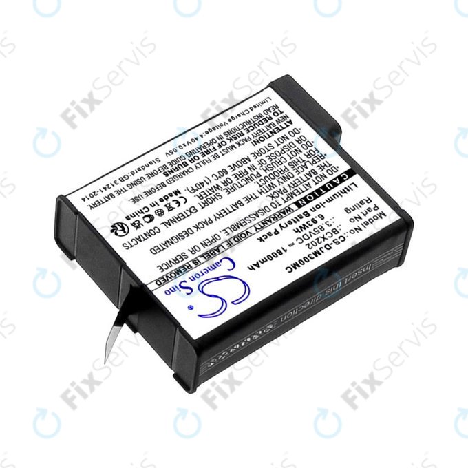 Batéria pre DJI Osmo Action 3, Action 4, 1800mAh, Li-Ion, 3.85V, BCX202, HQ