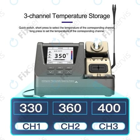 GVM H3 - Smart Spájkovacia Stanica 3v1