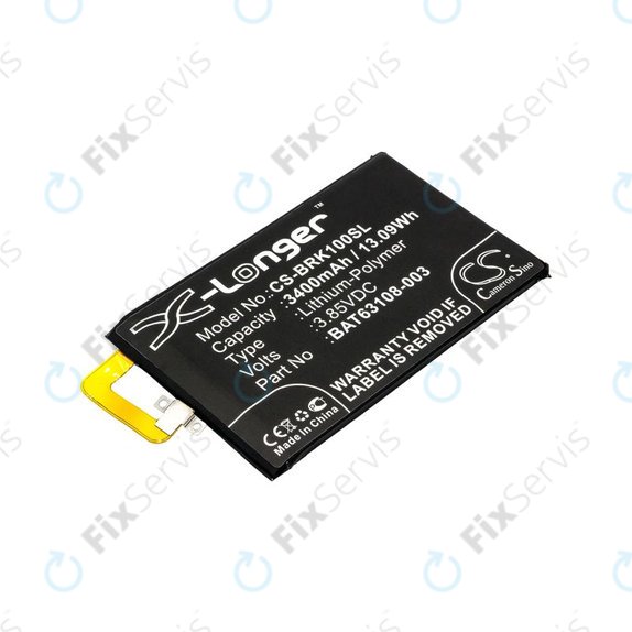 Batéria pre Blackberry Keyone, 3400mAh, Li-Pol, 3.85V, BAT63108-003, HQ