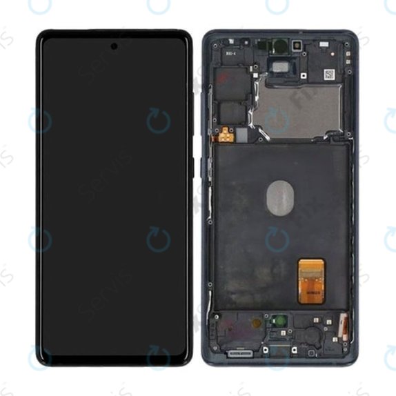Samsung Galaxy S20 FE G780F - LCD Displej + Dotykové Sklo + Rám (Black) OLED