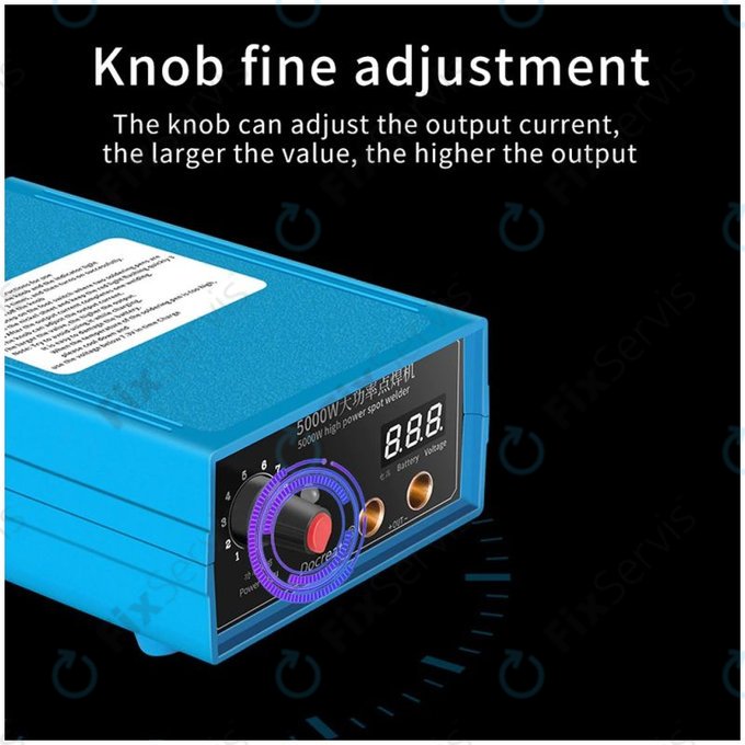 Docreate HPSW 5000W - Mini Zváračka Batérií (4000mAh)