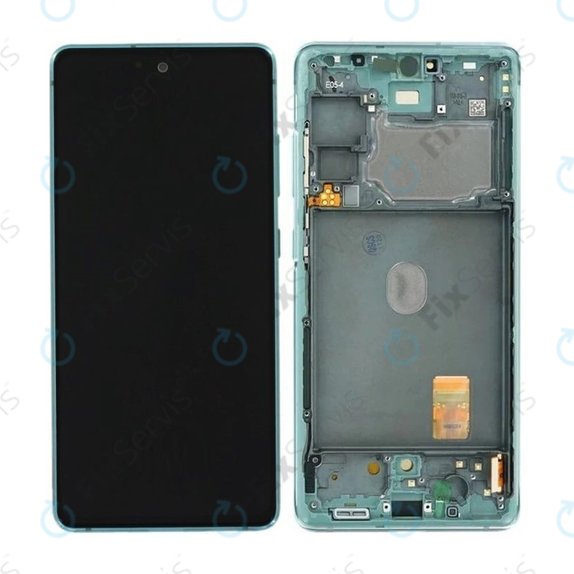 Samsung Galaxy S20 FE G780F - LCD Displej + Dotykové Sklo + Rám (Cloud Mint) - GH82-24220D, GH82-31328D, GH82-31329D, GH82-24219D Genuine Service Pack