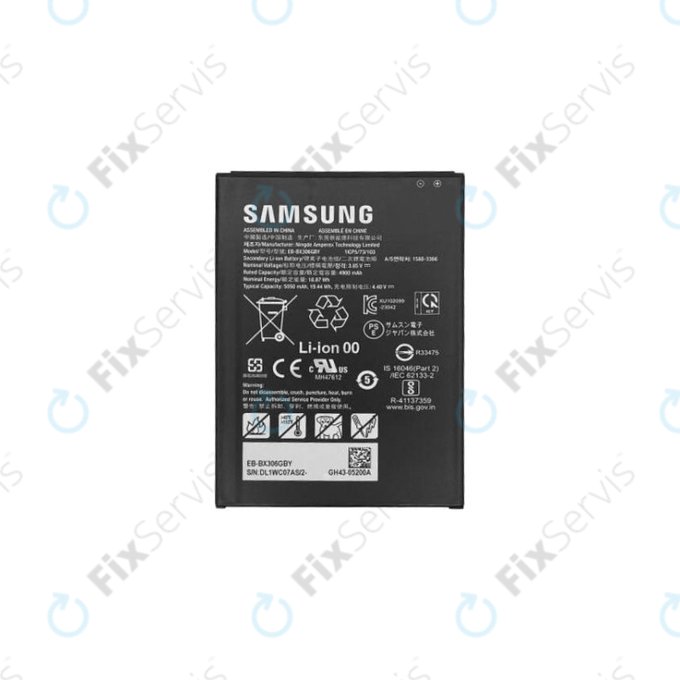 Samsung Galaxy Tab Active5 X306B - Batéria EB-BX306GBY 5050mAh - GH43-05200A Genuine Service Pack