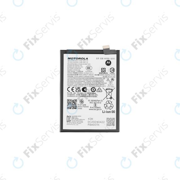 Motorola Moto G85 5G - Batéria QE50 5000mAh - SB18E14178 Genuine Service Pack